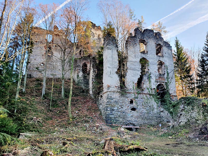 Ruine Waxenegg in Anger © Oststeiermark Tourismus | Erich Brandl 